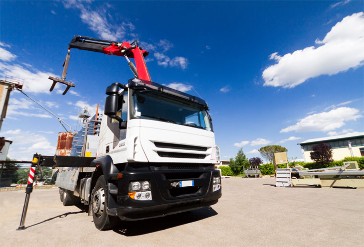 Lantra Lorry Loader (Truck Mounted Crane) 